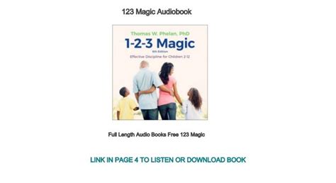 Empowering Parents: 123 Magic Audio as a Tool for Personal Growth